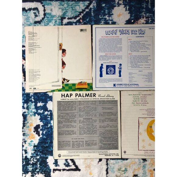 Vintage children’s record bundle lot Lumi Sticks Harmony Anne Murray LPs records - Picture 7 of 8